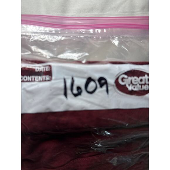 Madewll stretch denim straight corduroy zip maroon mini skirt womens 27 y2k - Picture 7 of 7